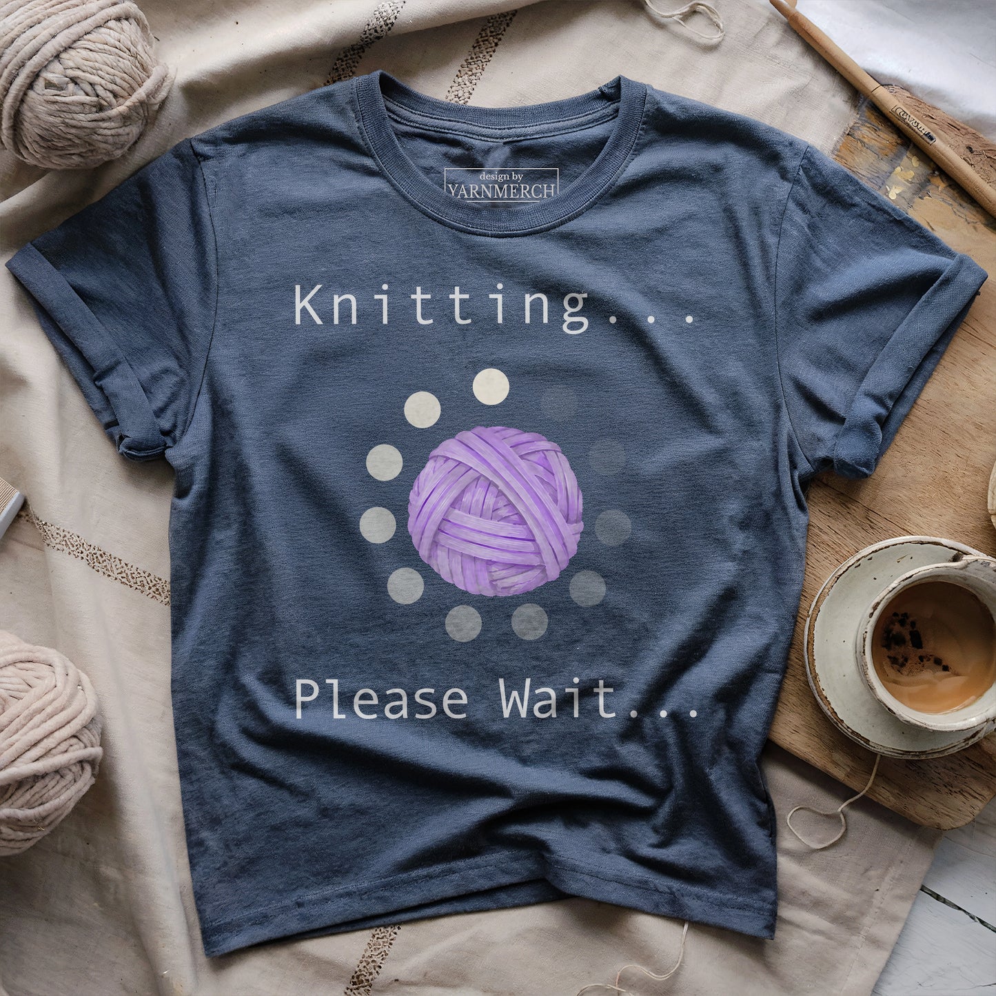 Knitting In Progress T-shirt