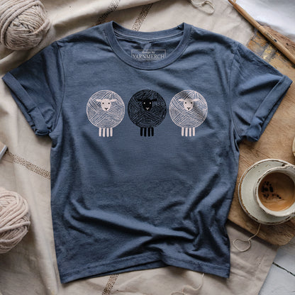 One Two Three Sheeps T-shirt