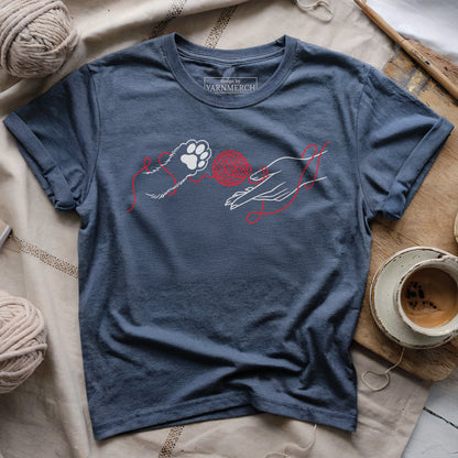 Paws, Love & Yarn T-shirt