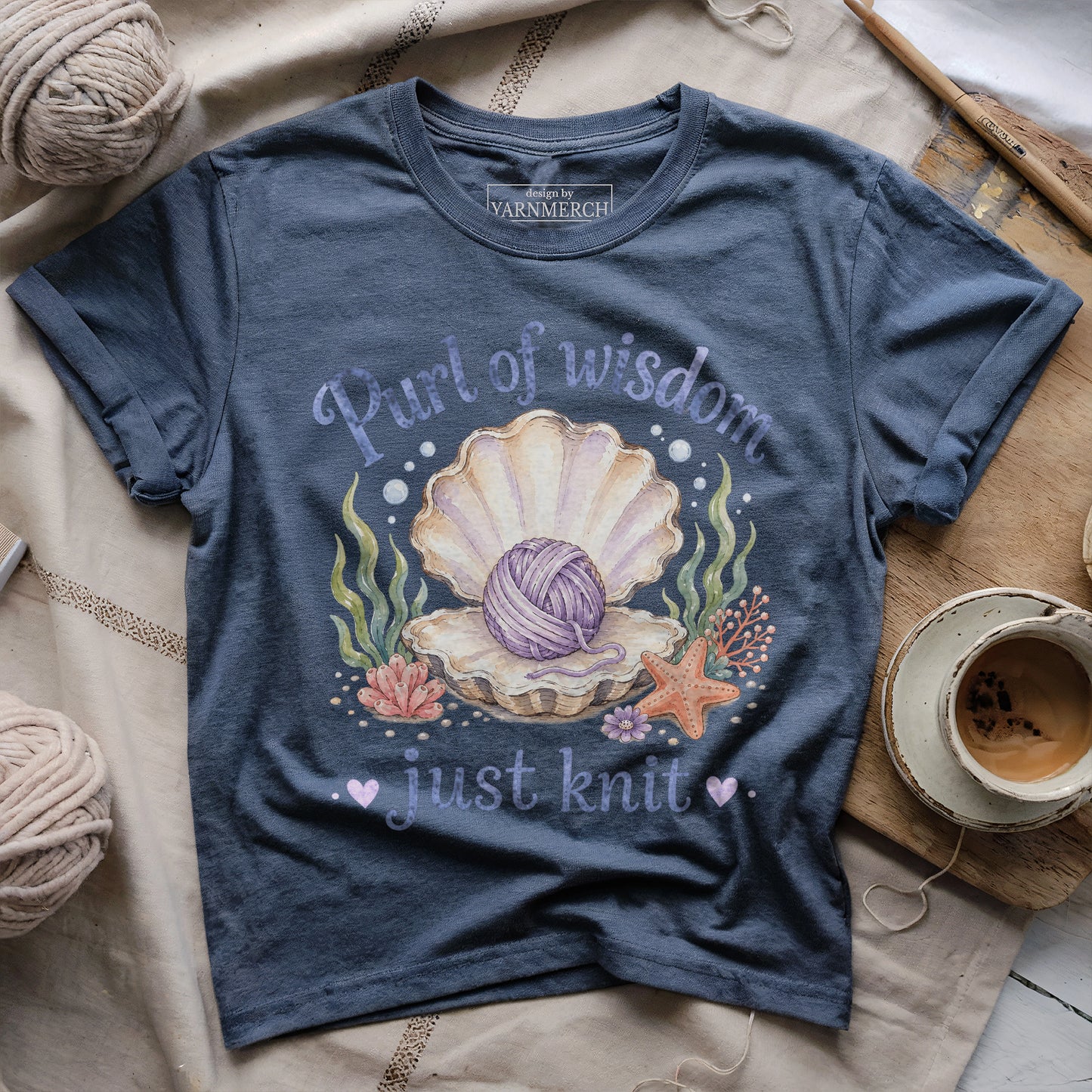 Purl Of Wisdom T-shirt