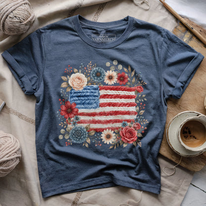 Stripes & Flowers T-shirt
