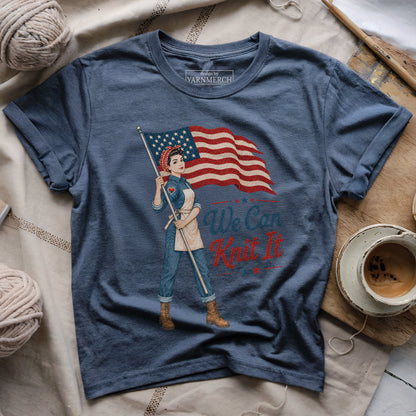 We Knit For Liberty T-shirt