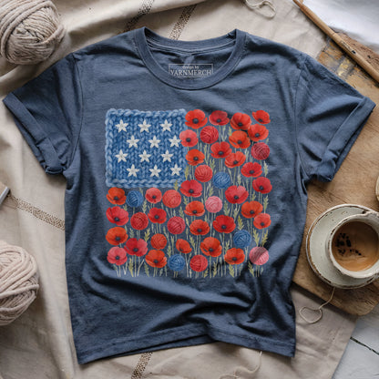 Yarns, Flowers & Liberty T-shirt