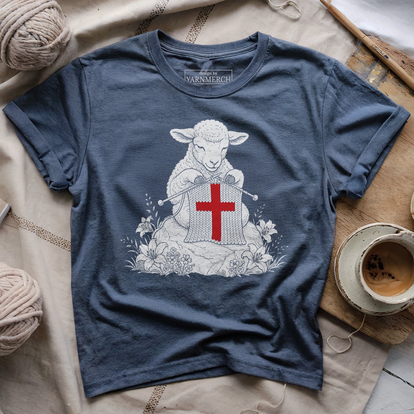 Knitted in Christ T-shirt