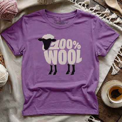 100% Wool T-shirt