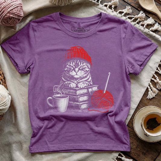 Black Cat & Coffee T-shirt