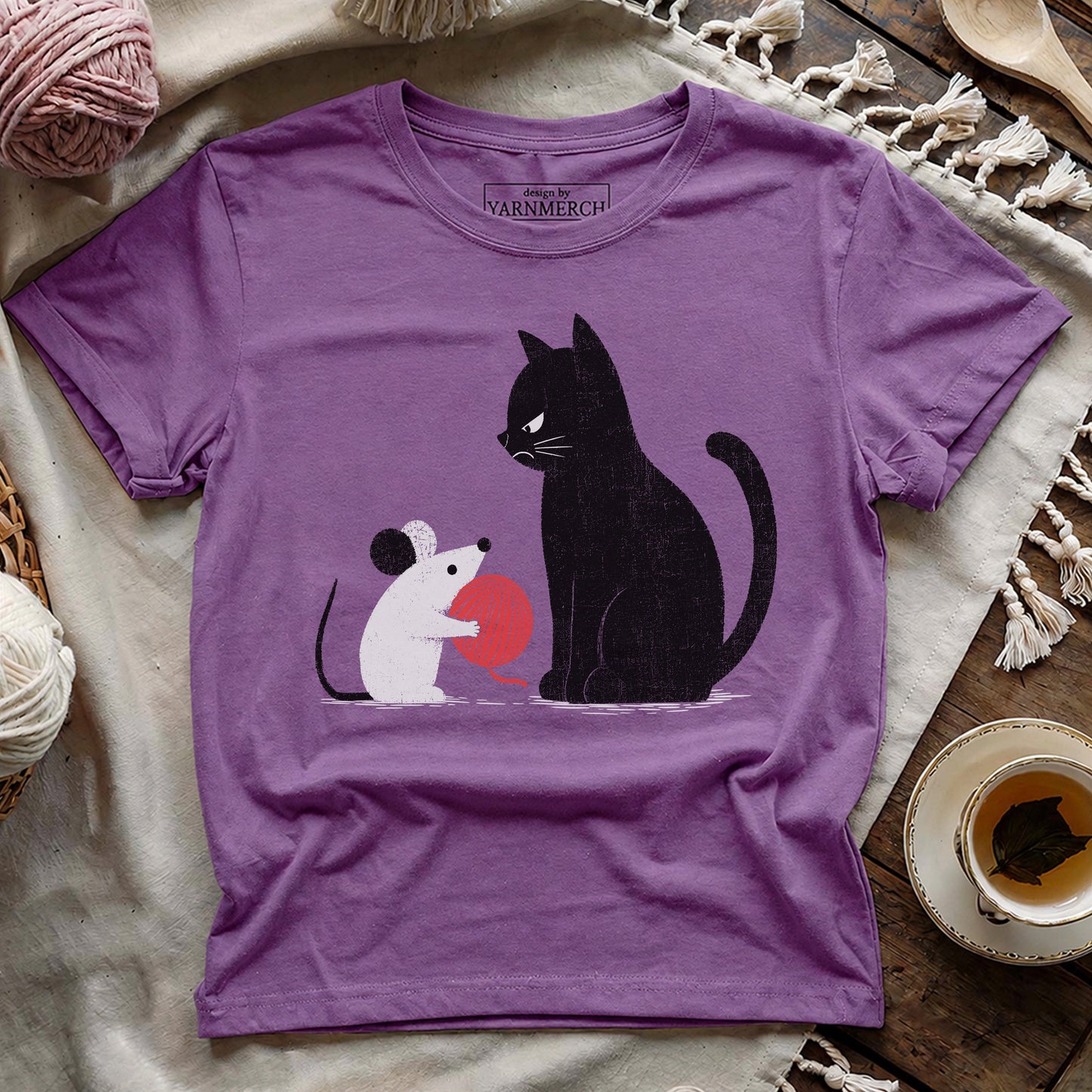 Cat And Mice T-shirt