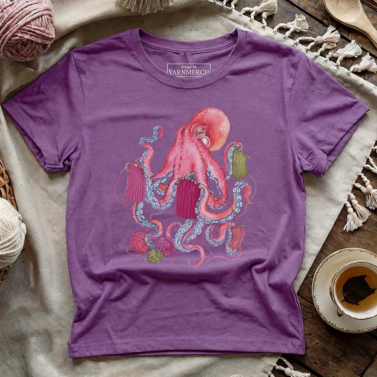 Color Craftopus T-shirt