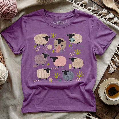 Colorful Sheeps T-shirt