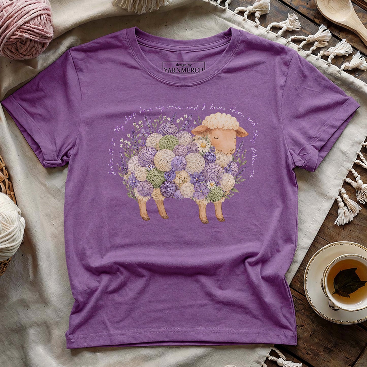 Faithful Yarn Sheep T-shirt