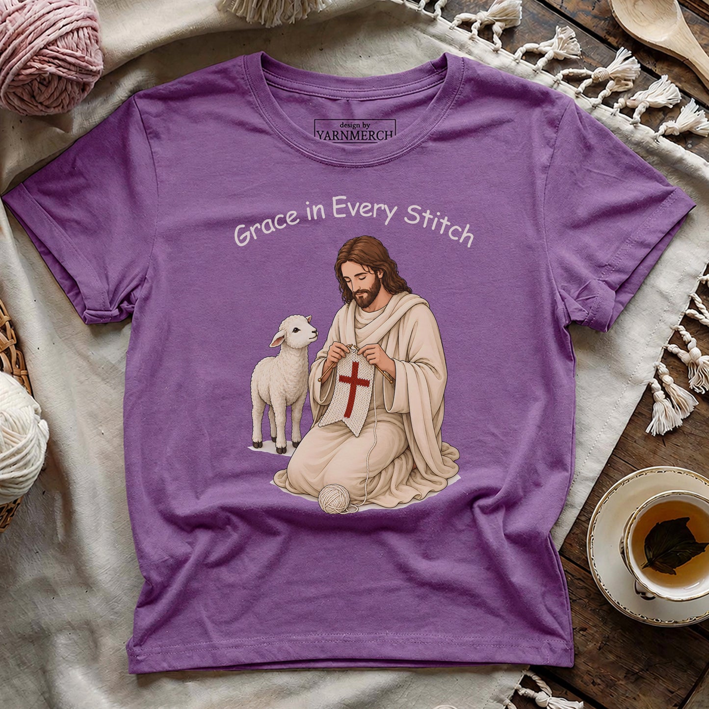 Grace In Every Stitch T-shirt