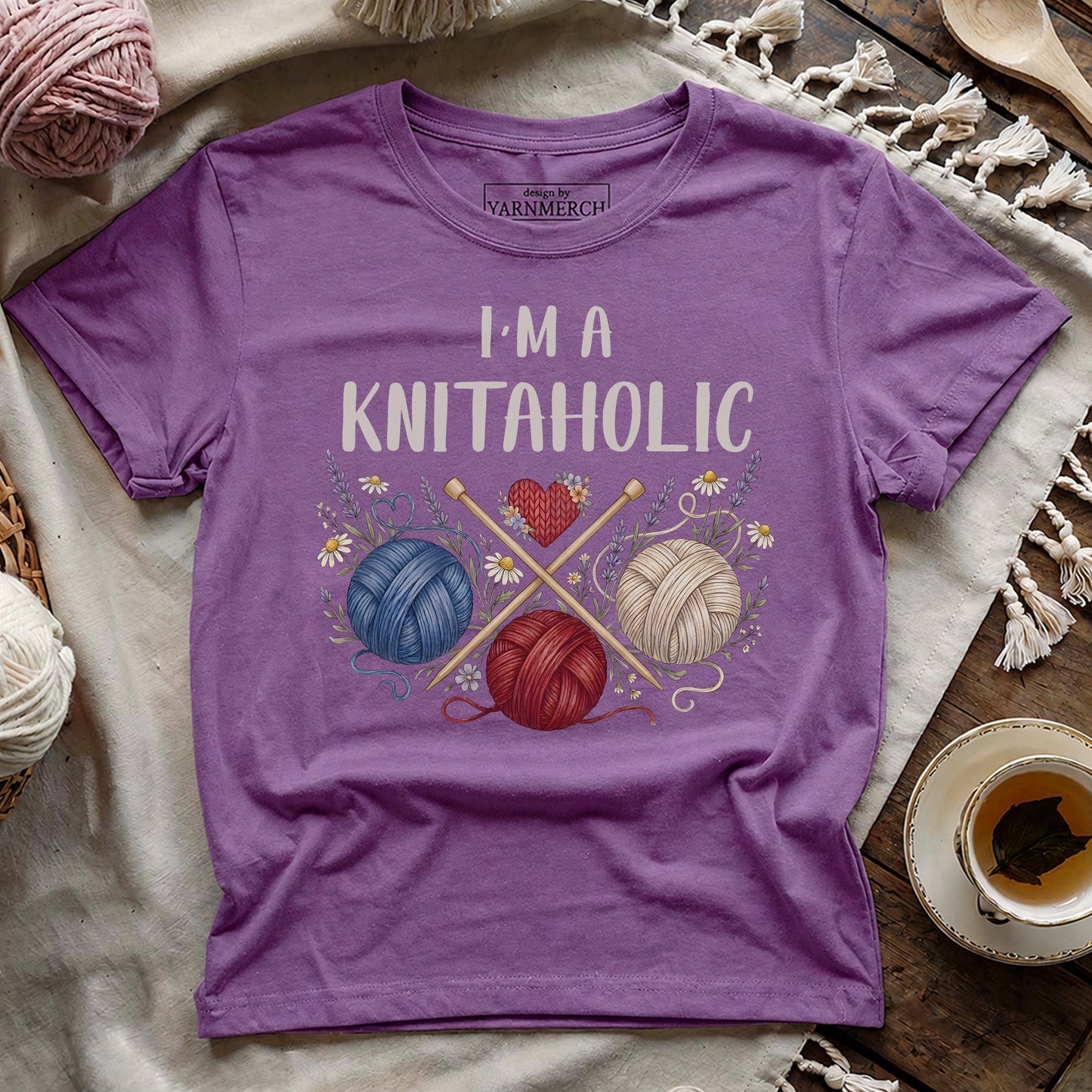 I'm A Knitaholic T-shirt