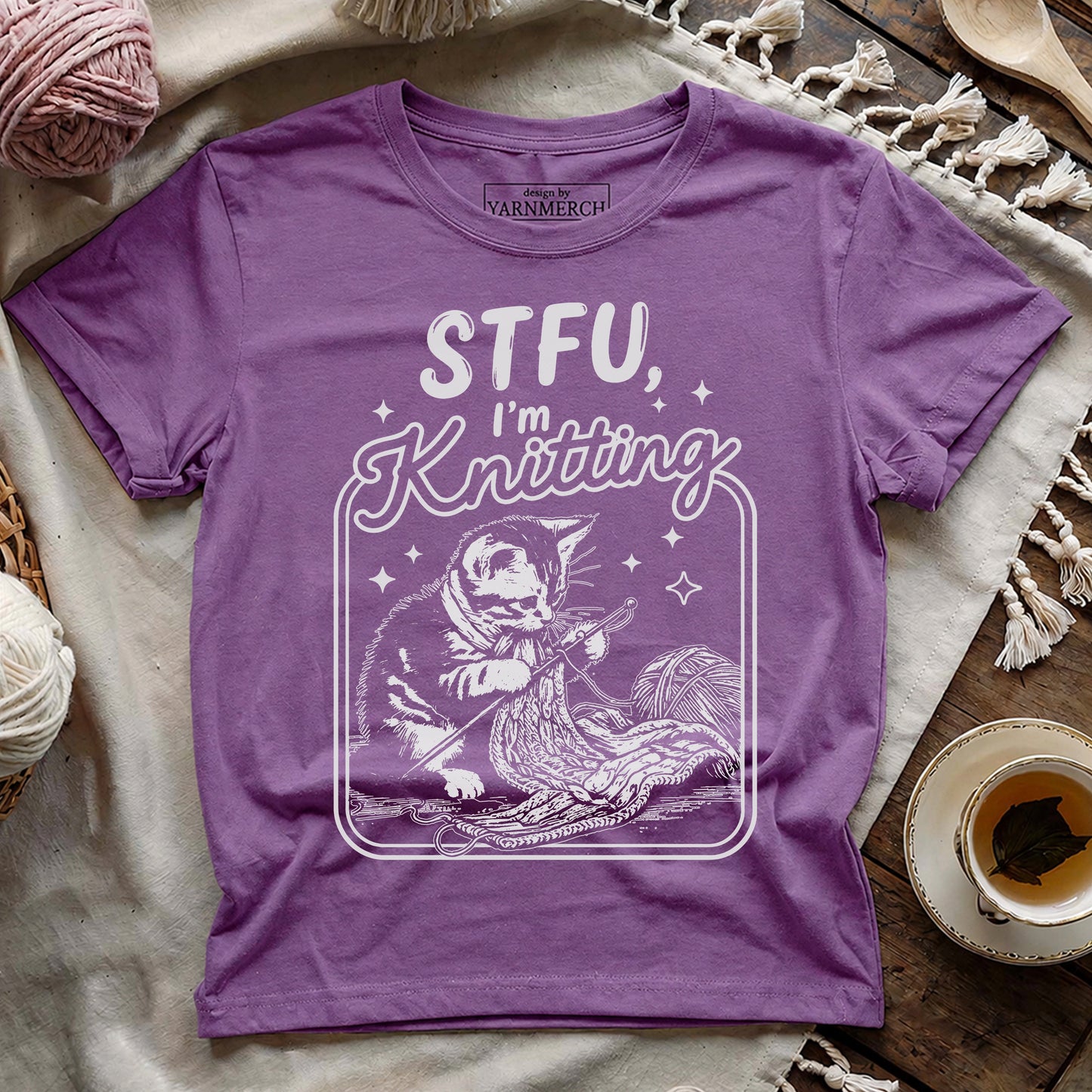 I'm Knitting, Shut Up T-shirt
