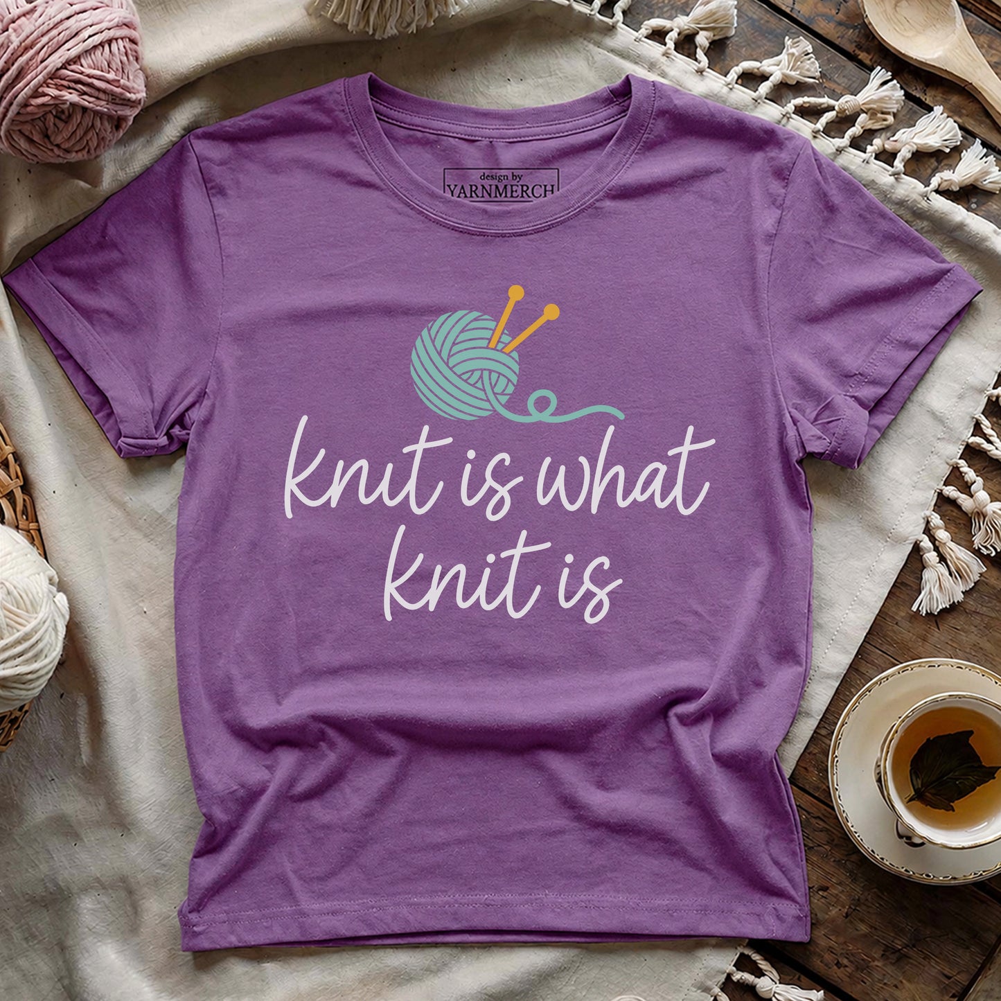 Knit Is What Knit Is T-shirt