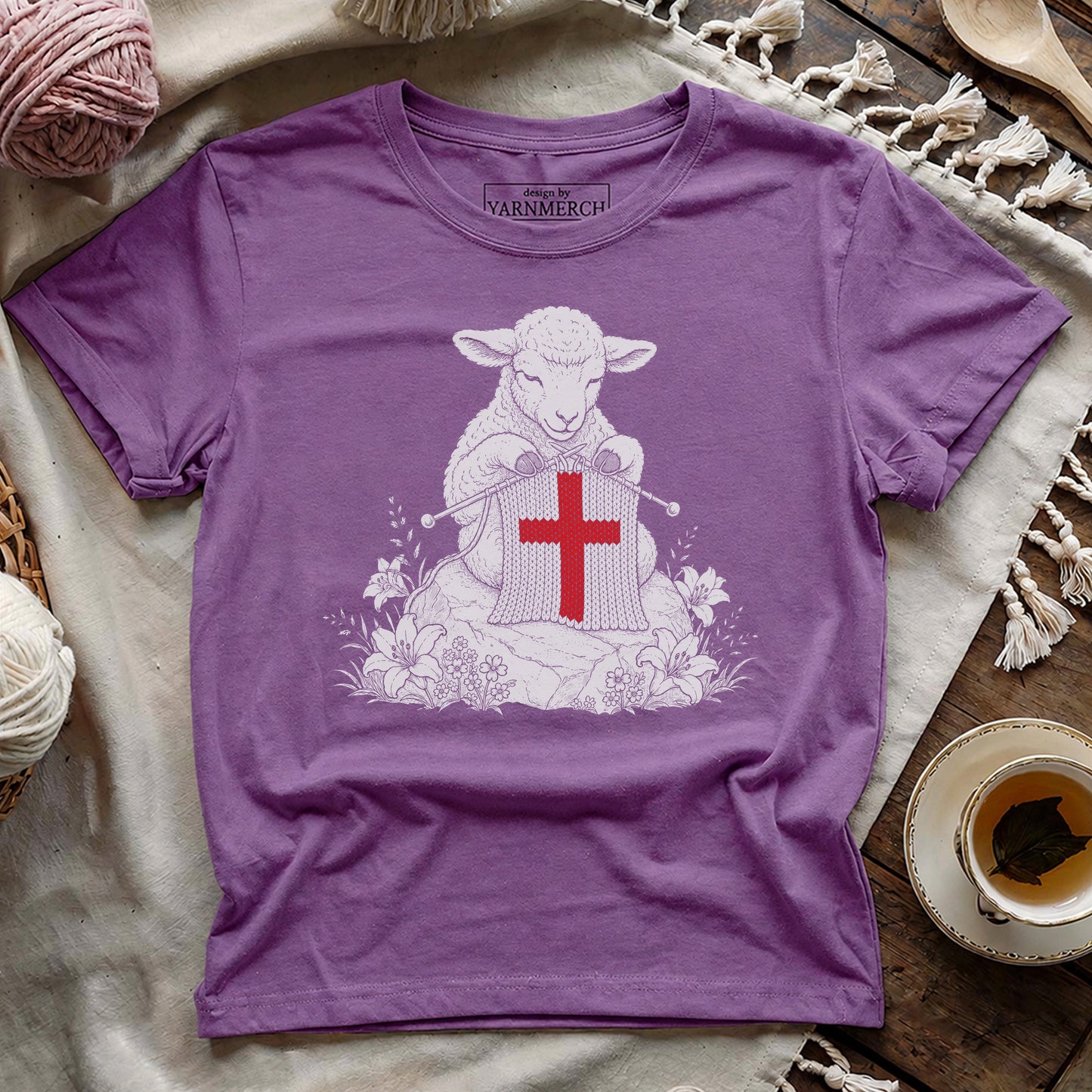 Knitted in Christ T-shirt