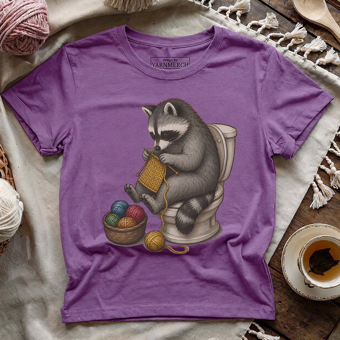 Knitting In The WC T-shirt