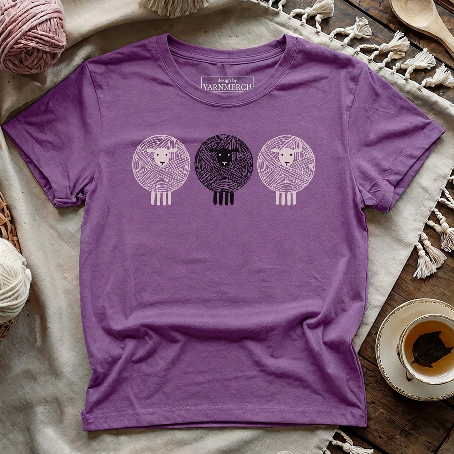 One Two Three Sheeps T-shirt