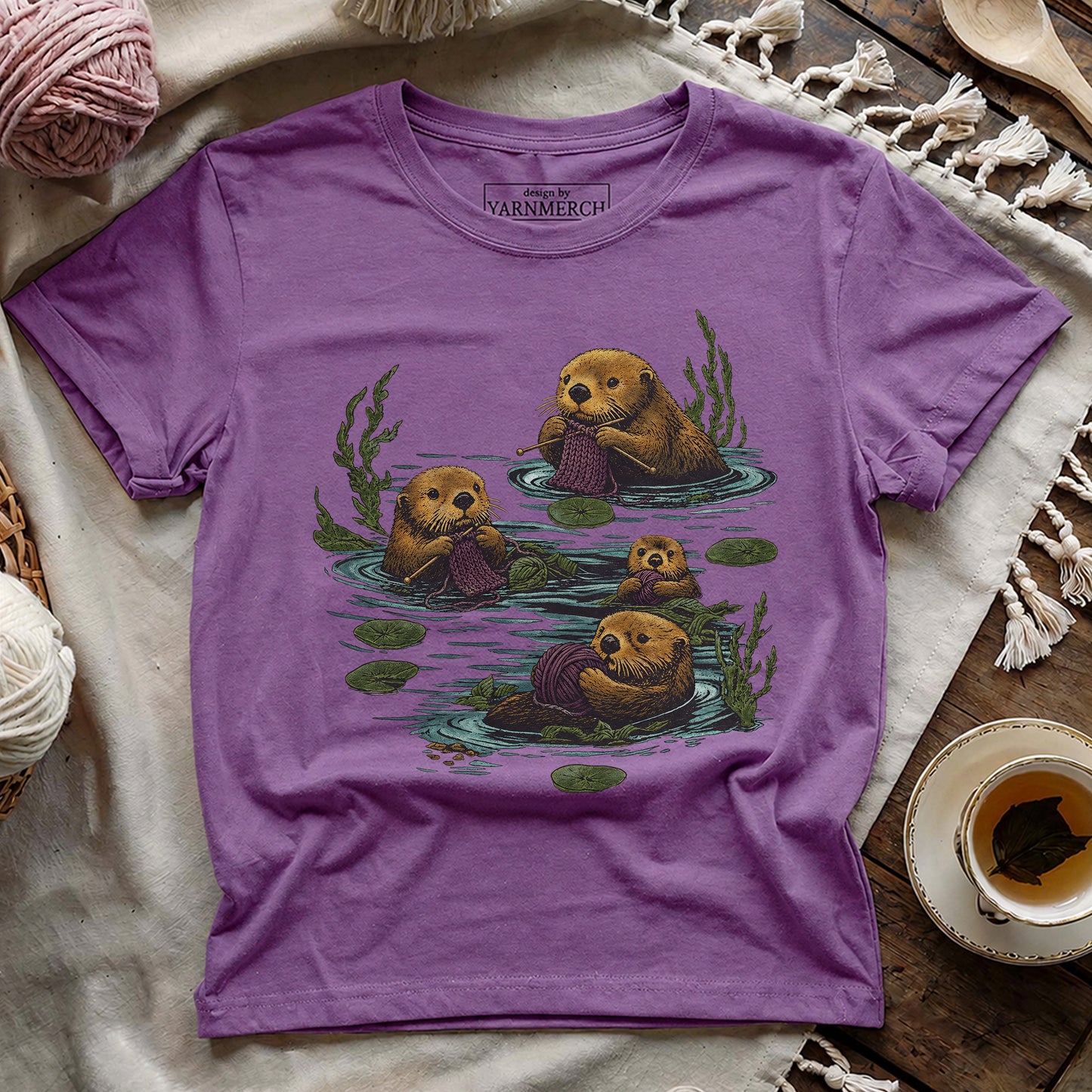 Otter Family T-shirt
