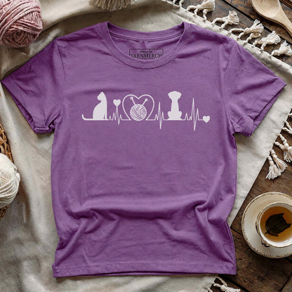 Pets & Knit T-shirt
