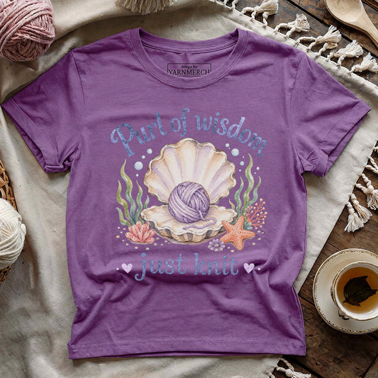 Purl Of Wisdom T-shirt