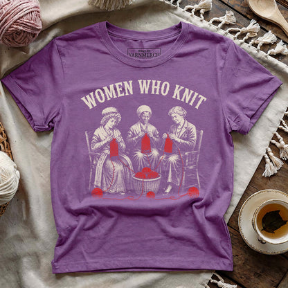 Women Who Knit T-shirt