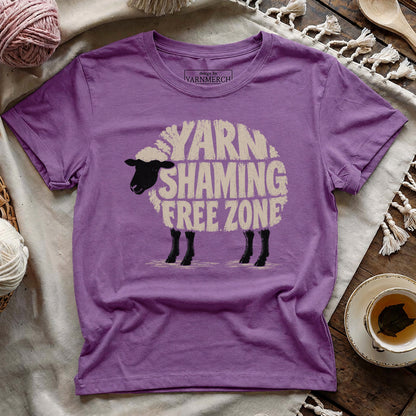 Yarn Shaming Free Zone T-shirt
