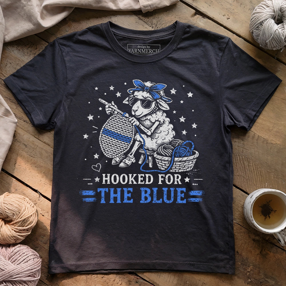 Hook For The Blue T-shirt