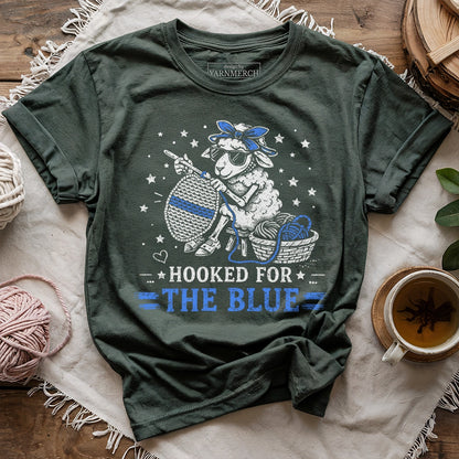 Hook For The Blue T-shirt