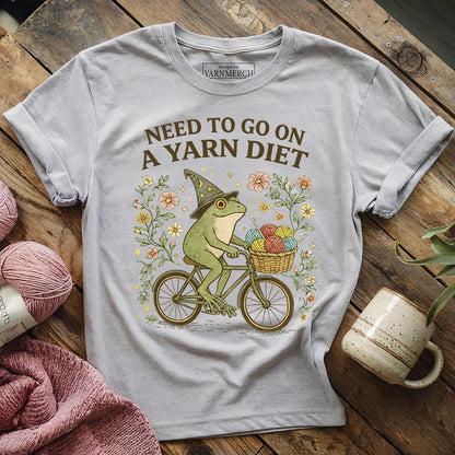 Hooker Goes On A Yarn Diet T-shirt