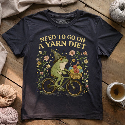 Hooker Goes On A Yarn Diet T-shirt