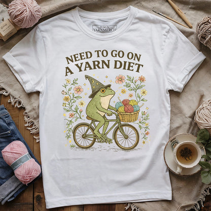 Hooker Goes On A Yarn Diet T-shirt