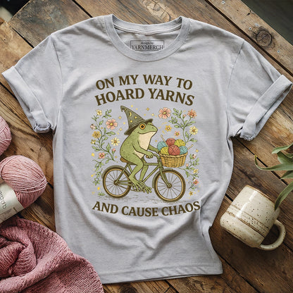 Hooker On Way To Hoard Yarns T-shirt
