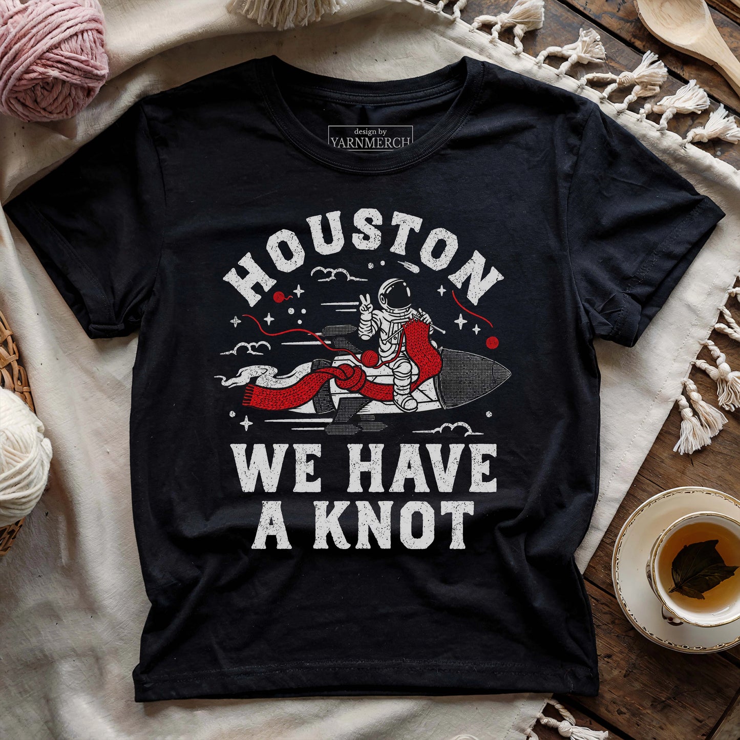 Houston We Have A Knot T-shirt