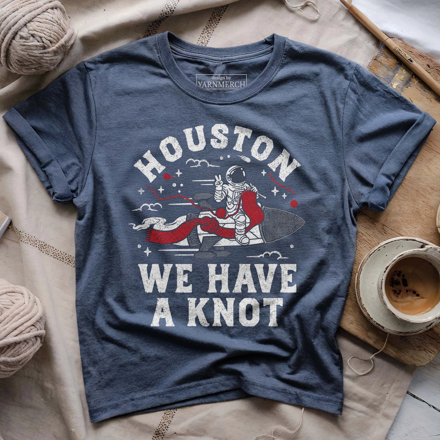 Houston We Have A Knot T-shirt
