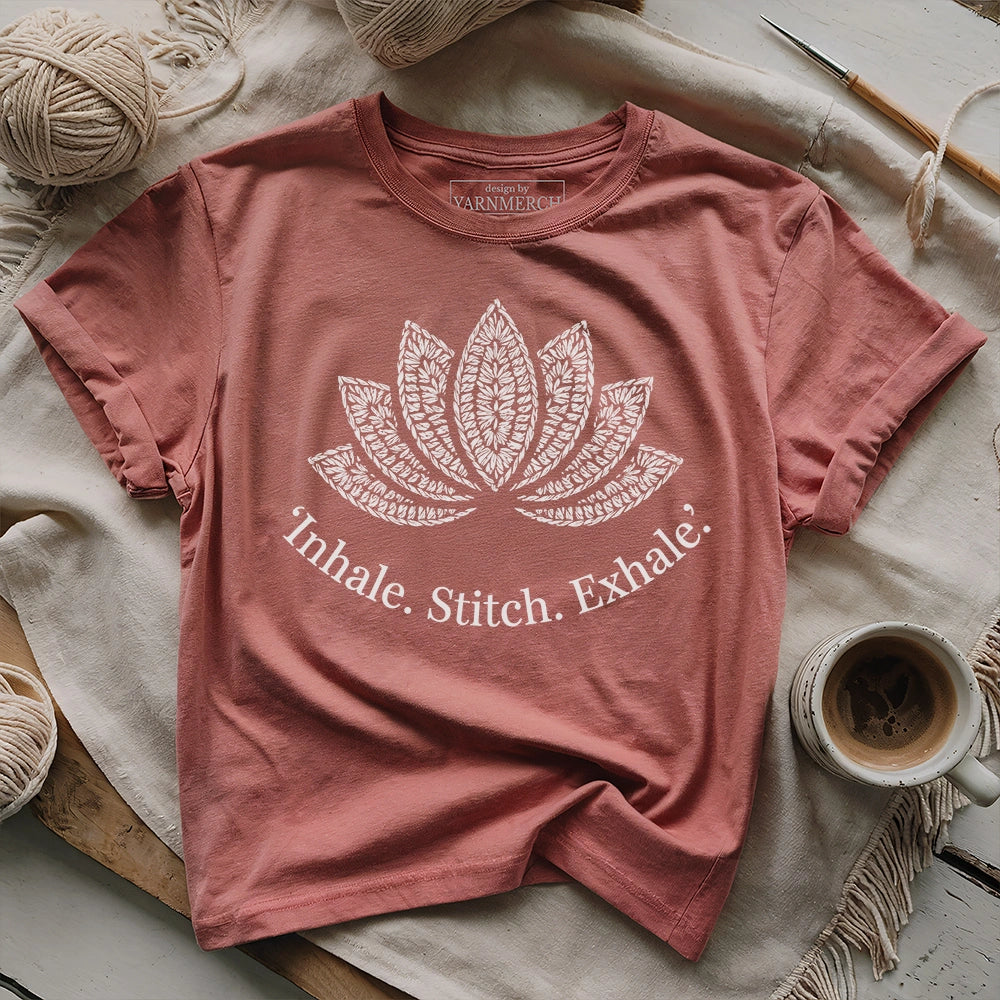 Inhale Stitch Exhale T-shirt