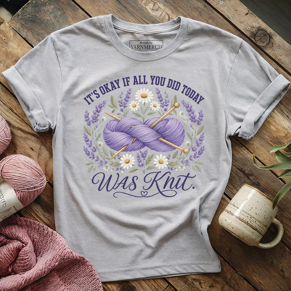 It's Okay If Knit T-shirt