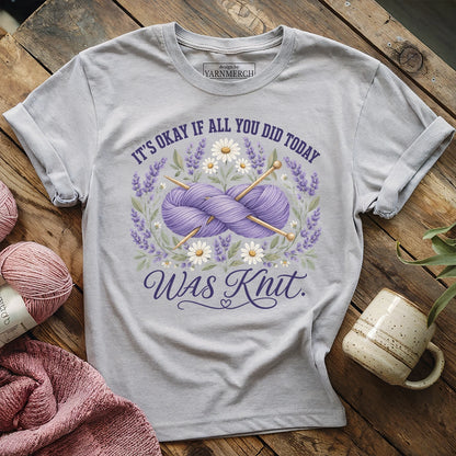 It's Okay If Knit T-shirt
