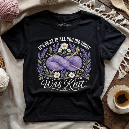 It's Okay If Knit T-shirt