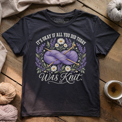 It's Okay If Knit T-shirt