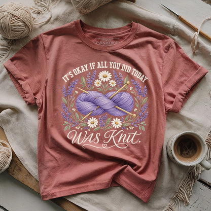 It's Okay If Knit T-shirt