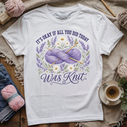 It's Okay If Knit T-shirt
