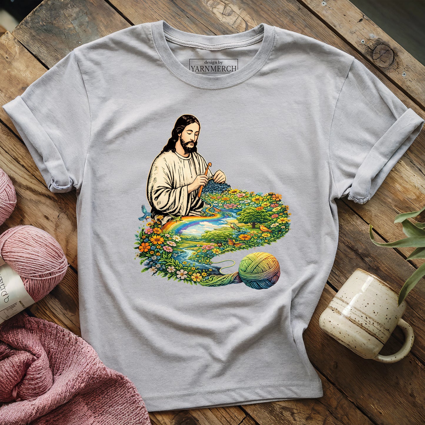 Jesus Crochet Life T-shirt