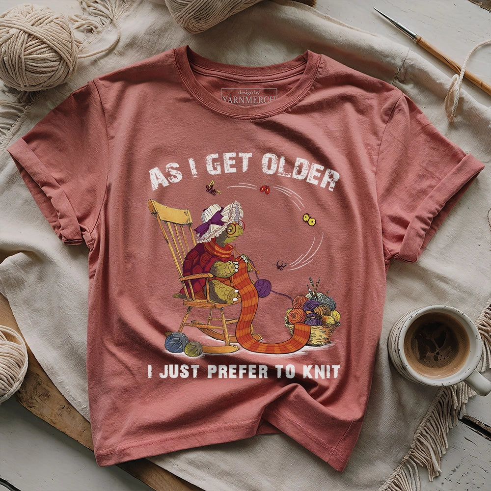 Just Prefer To Knit T-shirt