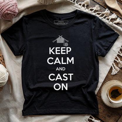 Keep Calm & Cast On T-shirt