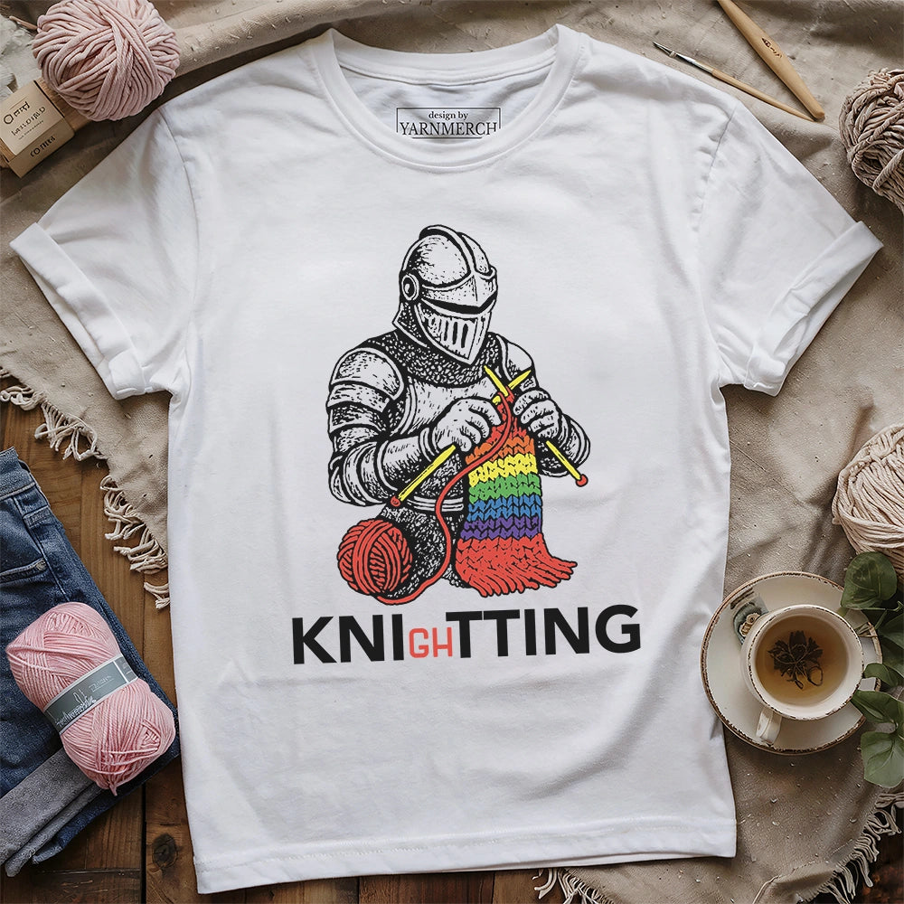 Knight Knitting T-shirt