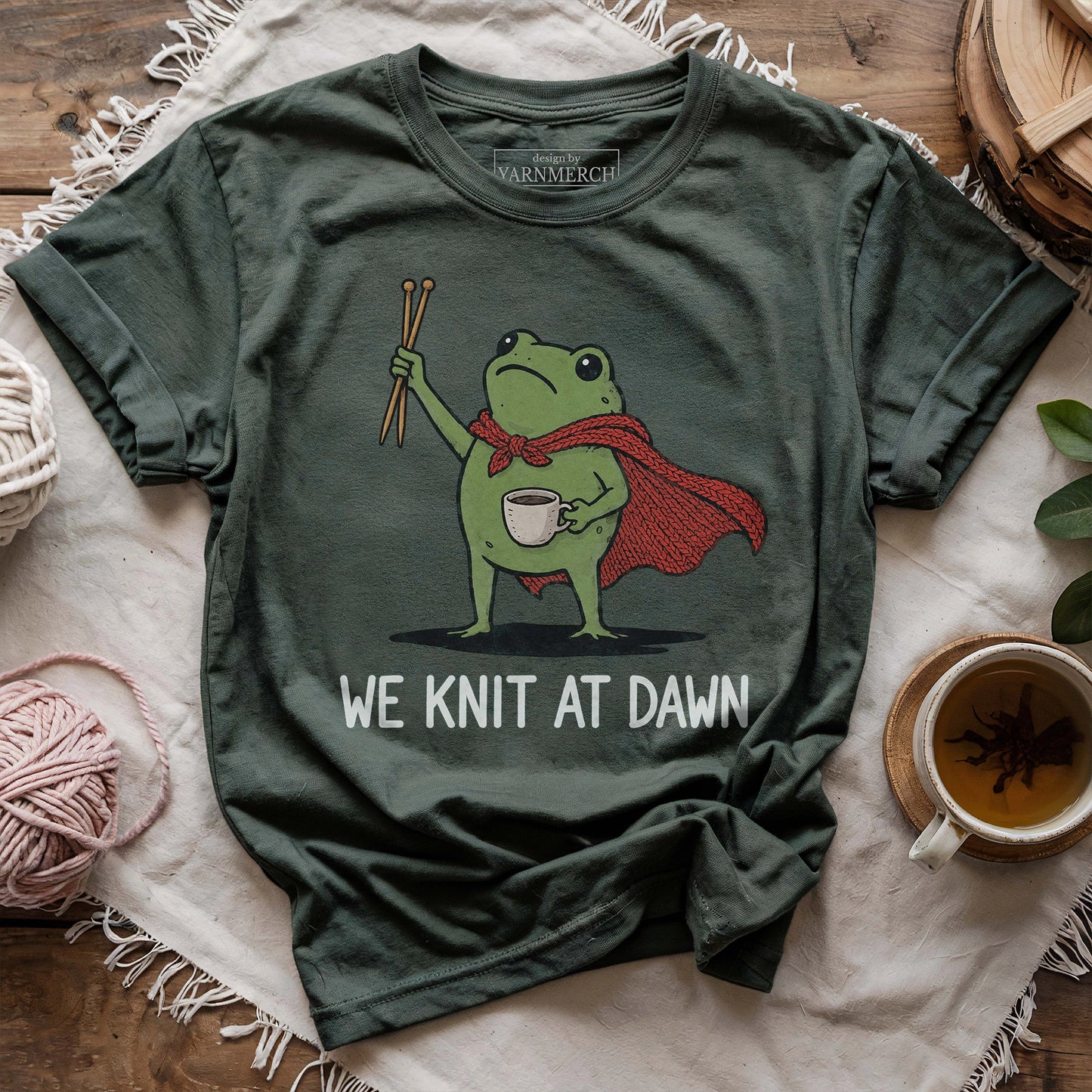 We Knit At Dawn T-shirt