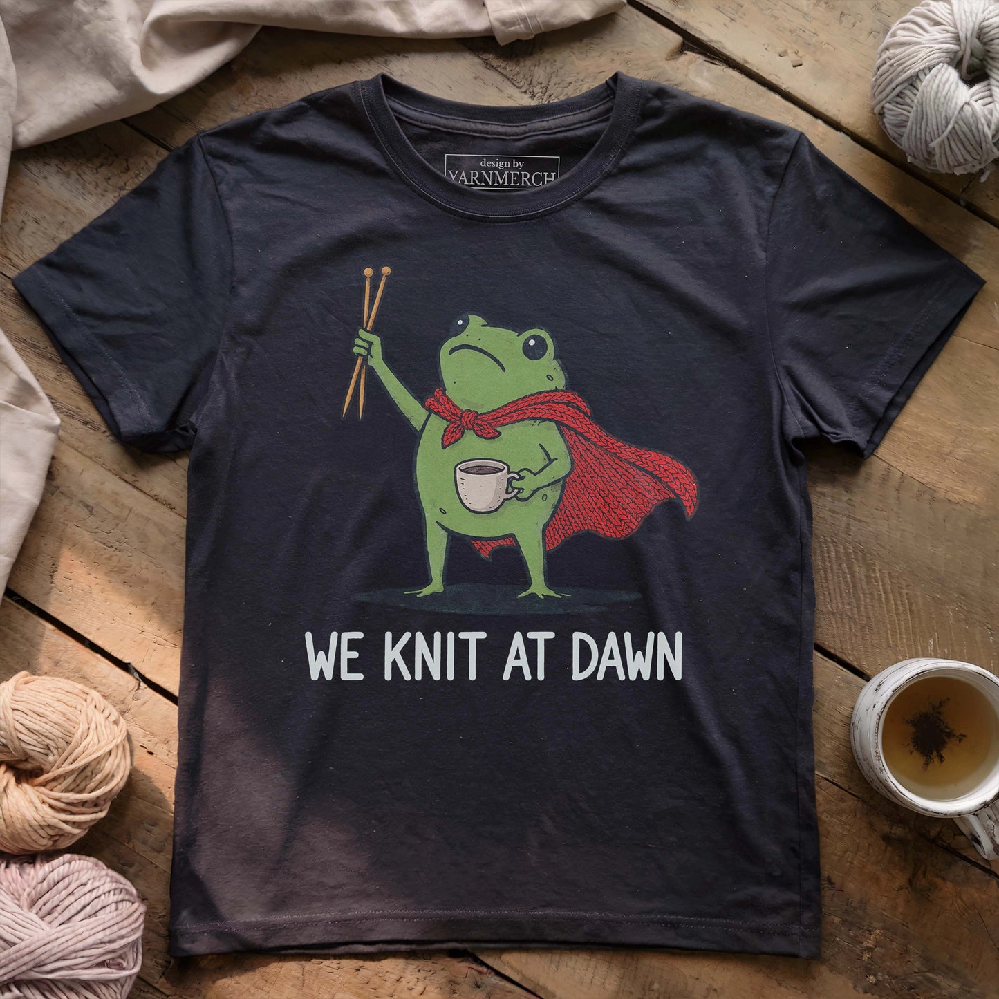 We Knit At Dawn T-shirt
