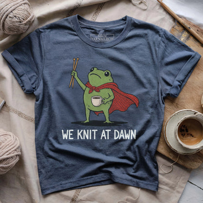 We Knit At Dawn T-shirt