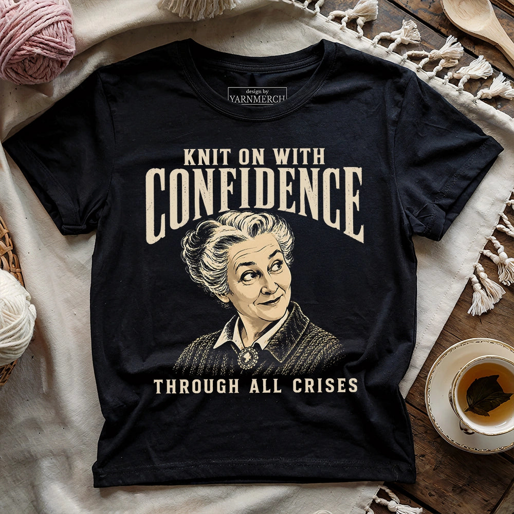 Knit On With Confidence T-shirt