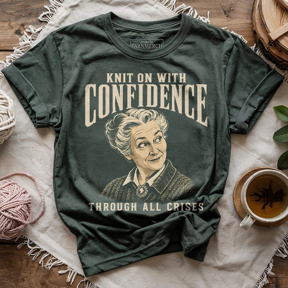 Knit On With Confidence T-shirt